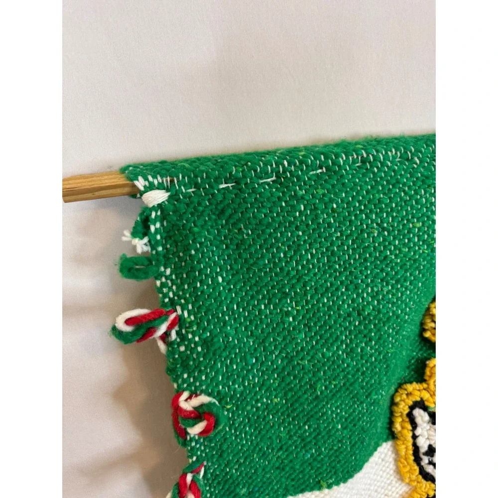 Mexico National Soccer Team Woven Wall Hanging Federation Crest Flag Decor 30X40